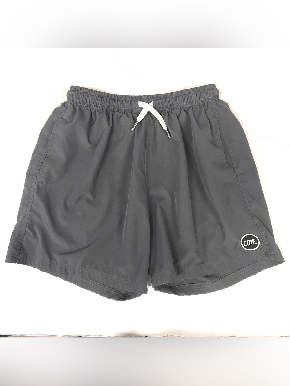 Cove Mens 32 Hybrid Shorts Gray Performance Activewear Gym Casual Inseam 4"